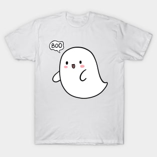 Ghost Print, Halloween Design, Cute Ghost, Boo T-Shirt